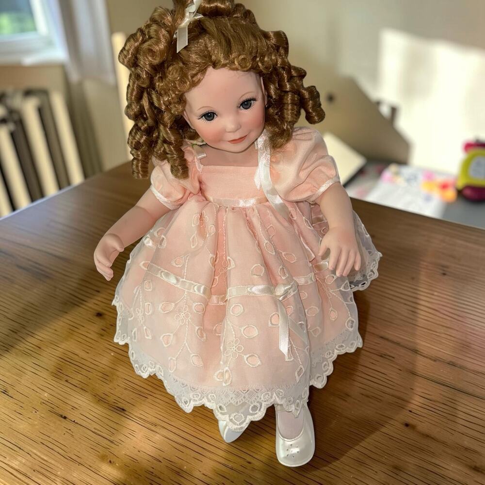 2003 Limited Ed. Marie Osmond Adora Porcelain Doll Golden Brown Blush #0759/2000